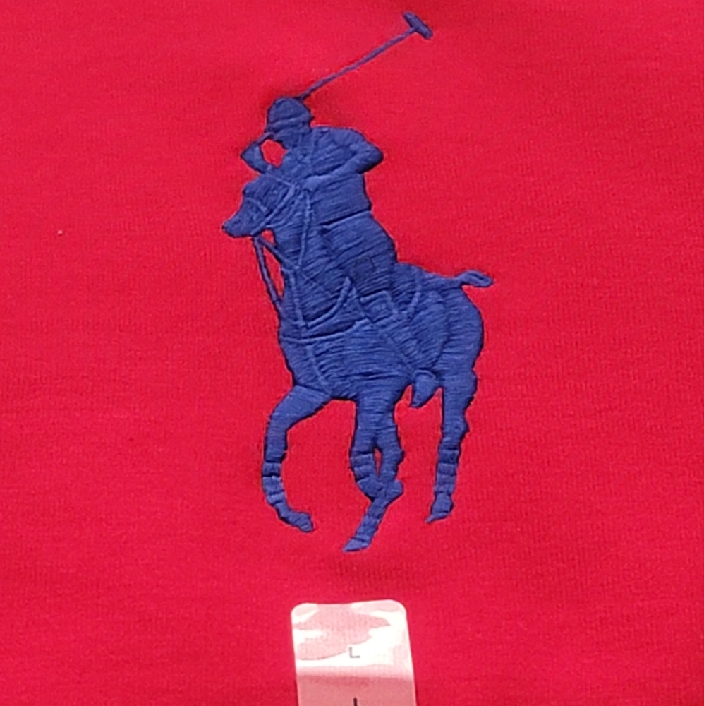Polo Ralph Lauren Polo Tennis/Big Pony Color-Blocked Quarter-Zip Interlock Sweat - Picture 2 of 6